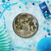 満月の紙 ペーパープレート (パーティー)