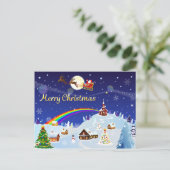 満月の聖降誕祭お目出とう ポストカード (スタンド正面)