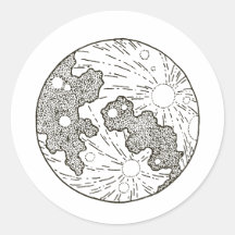 満月の赤ん坊のシャワーを浴びる