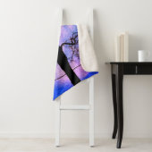 満月の針金に黒い猫 シェルパブランケット (インサイチュ)