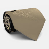 満月の針金の上の猫 ネクタイ (ロール)