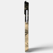 満月の針金の上の猫 Case-Mate iPhoneケース (裏面 / 左)