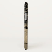 満月の針金の上の猫 Case-Mate iPhoneケース (裏面/右)