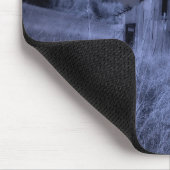 満月の頭上 | Old Weathered Barn マウスパッド (コーナー)