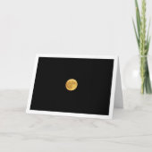 満月の風景 カード (正面)