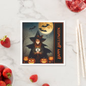 満月の魔女 スタンダードカクテルナプキン (インサイチュ)