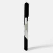 満月の黒猫の横顔 Case-Mate iPhoneケース (裏面 / 右)