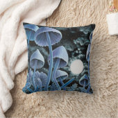 満月の12魔法キノコ クッション (ブランケット)