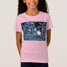 満月の12魔法キノコ Tシャツ