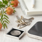 満月のkeychain キーホルダー (側面)