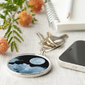 満月は青を曇らせます キーホルダー (側面)