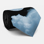 満月は青を曇らせます ネクタイ (ロール)