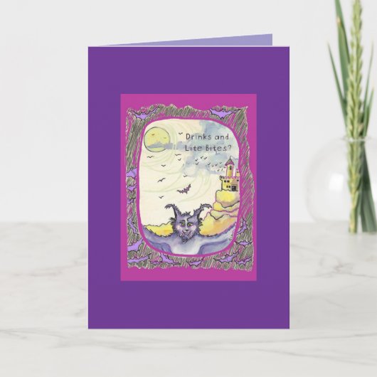 満月をお祝いしよう カード (正面)