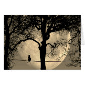 満月を描いた猫の空白の中 (正面横)