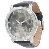 満月を見る月と月に愛し 腕時計 (アングル)