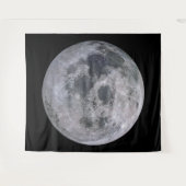 満月カスタムなポリエステルタペストリー タペストリー (正面(横))