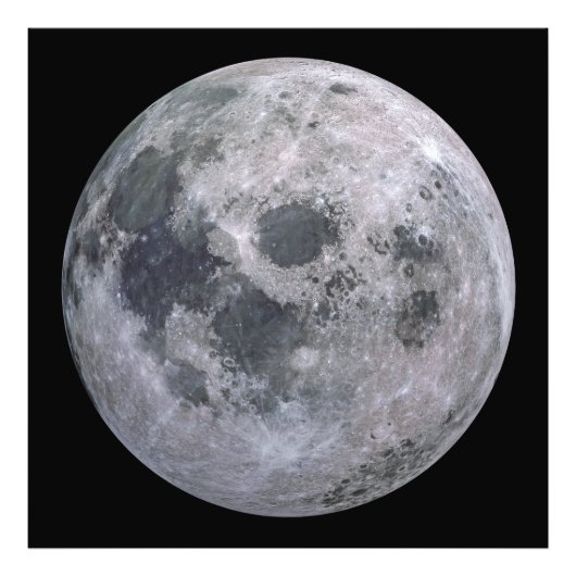 満月カスタム写真拡大プリント フォトプリント            (正面)