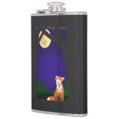 満月キツネ フラスク (左)