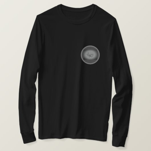 満月キャットシャツ Tシャツ (デザイン正面)