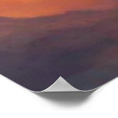 満月ドラゴンファンタジーポスター ポスター (角)