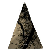 満月ハッピーワイヤーに包まれた猫 パーティーハット (右)