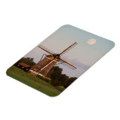 満月フォトマグネット下の風車 マグネット (左側)