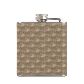 満月フラスコが月のフラスコの贈り物をもたらす フラスク (裏面)