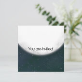 満月ベイビーシャワー 招待状 (スタンド正面)