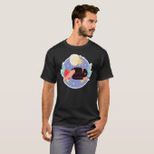 満月ベストヨガ Tシャツ (正面フル)