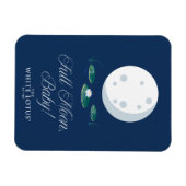 満月ベビー! – 白蓮 マグネット (横)