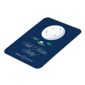 満月ベビー! – 白蓮 マグネット (左側)