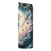 満月ホワイトウルフ タンブラー (回転右)