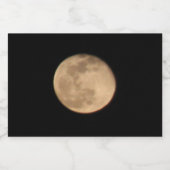 満月ボトルラベル スパークリングワインラベル (シングルラベル)