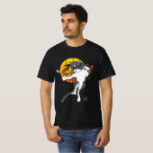 満月ミッション:ネコ忍者Tシャツ Tシャツ (正面フル)