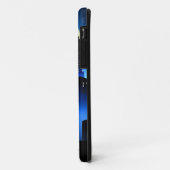 満月モノグラムのモダンシティスカイライン Case-Mate iPhoneケース (裏面/左)