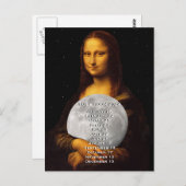 満月ヨーロッパ暦2024 ポストカード (正面/裏面)