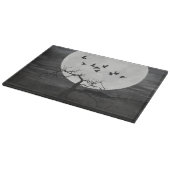 満月不気味飛んでいるに対するラヴェンス カッティングボード (角)