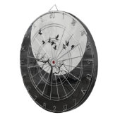 満月不気味飛んでいるに対するラヴェンス ダーツボード (正面右)