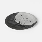 満月不気味飛んでいるに対するラヴェンス ペーパープレート (アングル)