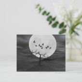 満月不気味飛んでいるに対するラヴェンス ポストカード (スタンド正面)