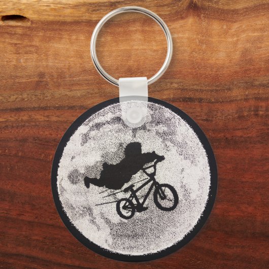 満月乗り キーホルダー (正面)