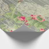 満月包み付き枝鳥紙 ラッピングペーパー (角)