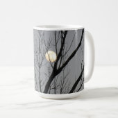 満月及び木、私は月および背部に愛します コーヒーマグカップ (正面右)