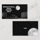 満月夜 名刺 (正面/裏面)