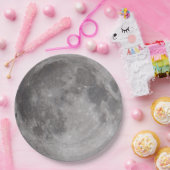 満月天文学テーマ ペーパープレート (パーティー)