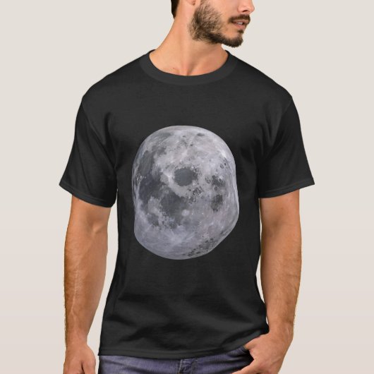 満月天文学ヴィンテージ Tシャツ (正面)