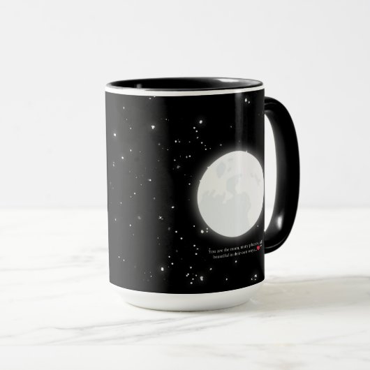 満月感動的 マグカップ (正面右)