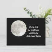 満月招待状 招待状 (スタンド正面)