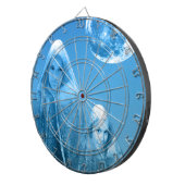 満月昇り ダーツボード (正面右)