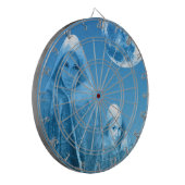 満月昇り ダーツボード (正面左)